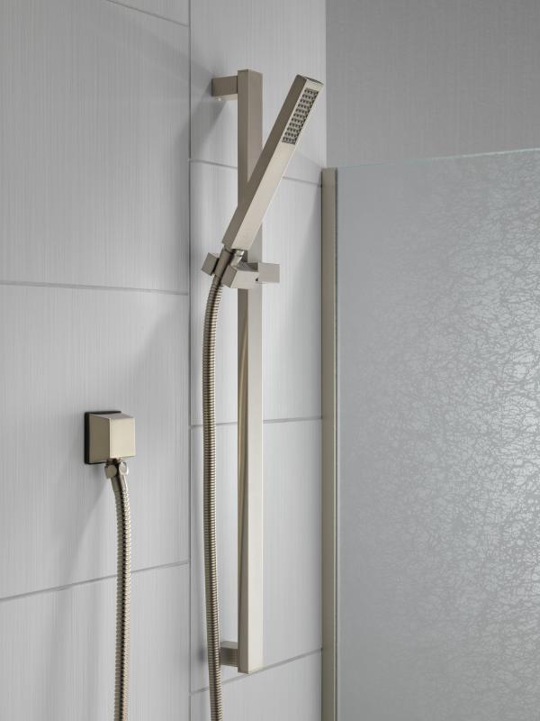 DELTA Vero Premium Single-Setting Slide Bar Hand Shower — Stainless