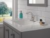 DELTA Stryke Single Handle Bathroom Faucet — Lumicoat® Stainless