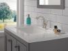 DELTA Stryke Single Handle Bathroom Faucet — Lumicoat® Stainless