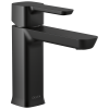DELTA Modern Single Handle Project-Pack Bathroom Faucet — Matte Black