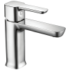 DELTA Modern Single Handle Project-Pack Bathroom Faucet — Chrome