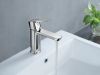 DELTA Modern Single Handle Project-Pack Bathroom Faucet — Chrome