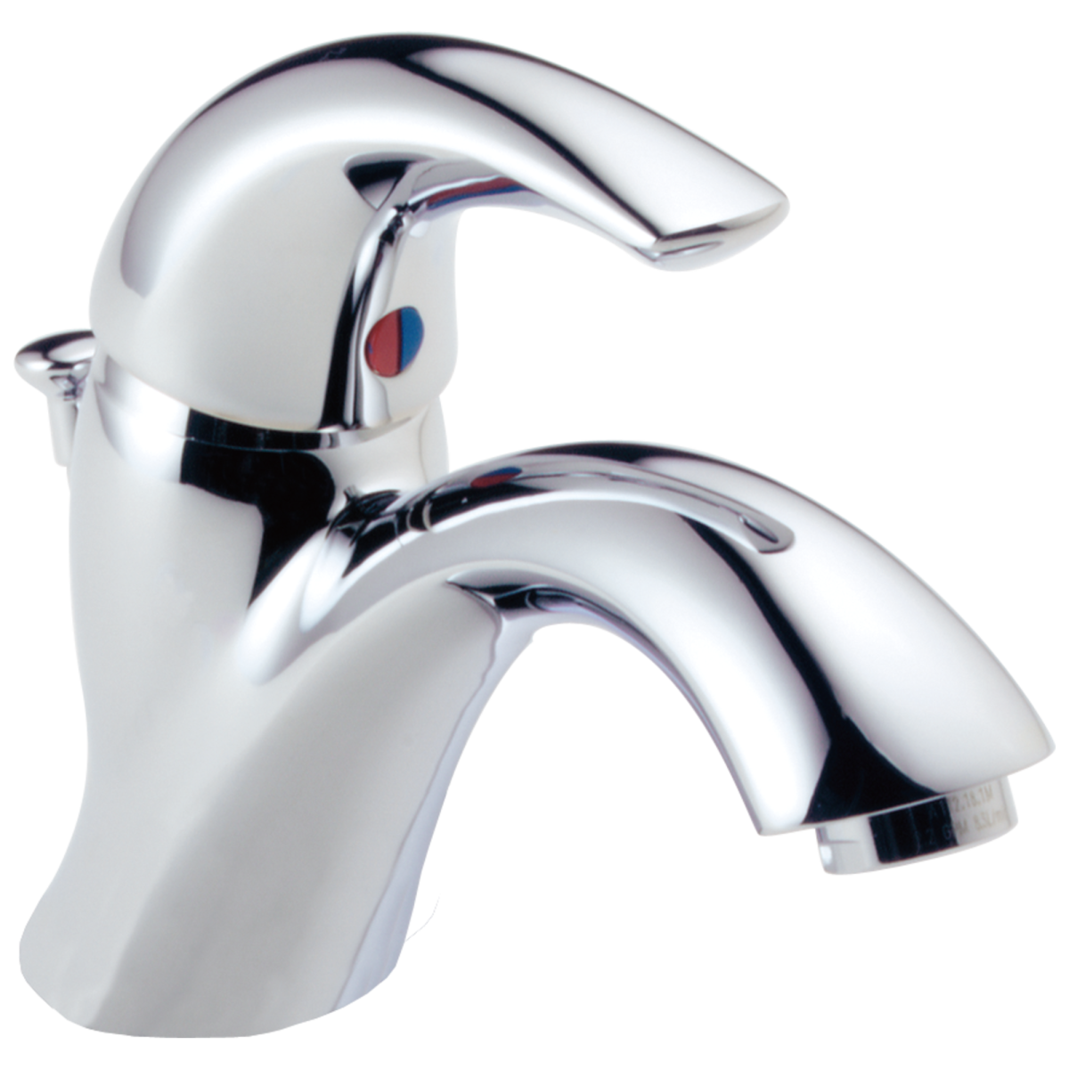 DELTA Classic Single Handle Bathroom Faucet — Chrome