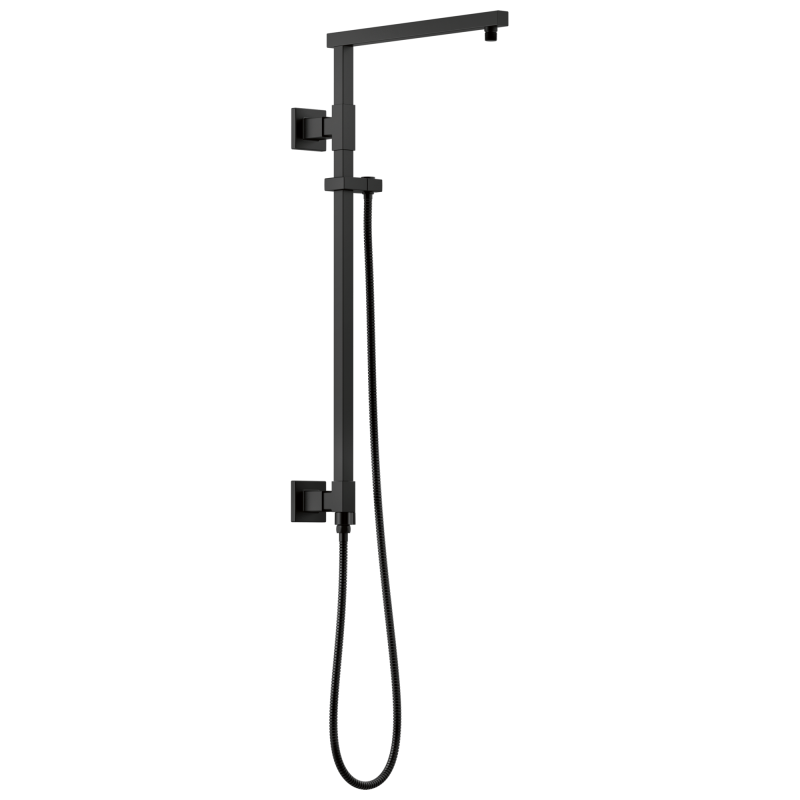 DELTA Universal Showering Components Shower Column 26" Angular — Matte Black