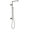 DELTA Universal Showering Components Emerge 26" Angular Shower Column — Lumicoat® Stainless