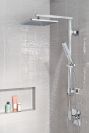 DELTA Universal Showering Components Single-Setting Metal Raincan Shower Head — Lumicoat® Chrome