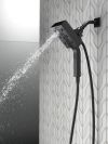 DELTA Universal Showering Components H2OKINETIC In2ition 4-Setting Two-in-One Shower — Matte Black