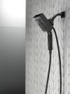 DELTA Universal Showering Components H2OKINETIC In2ition 4-Setting Two-in-One Shower — Matte Black