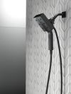 DELTA Universal Showering Components H2OKINETIC In2ition 4-Setting Two-in-One Shower — Matte Black