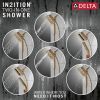 DELTA Universal Showering Components H2OKINETIC In2ition 4-Setting Two-in-One Shower (Recertified) — Lumicoat® Champagne Bronze