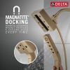 DELTA Universal Showering Components H2OKINETIC In2ition 4-Setting Two-in-One Shower (Recertified) — Lumicoat® Champagne Bronze