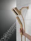 DELTA Universal Showering Components H2OKINETIC In2ition 4-Setting Two-in-One Shower (Recertified) — Lumicoat® Champagne Bronze