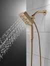 DELTA Universal Showering Components H2OKINETIC In2ition 4-Setting Two-in-One Shower (Recertified) — Lumicoat® Champagne Bronze