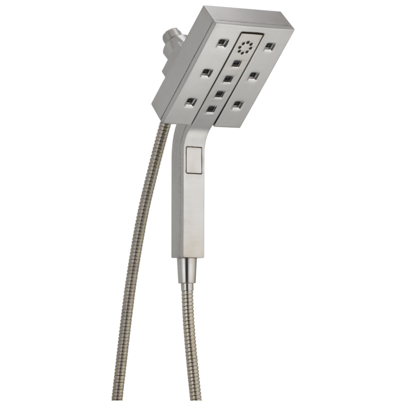 DELTA Universal Showering Components H2OKINETIC In2ition 4-Setting Two-in-One Shower — Lumicoat® Stainless