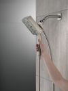DELTA Universal Showering Components H2OKINETIC In2ition 4-Setting Two-in-One Shower — Lumicoat® Stainless
