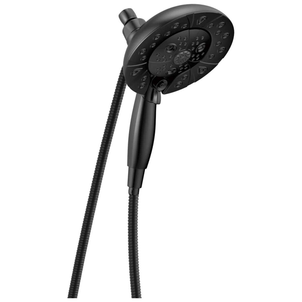 DELTA Universal Showering Components H2OKINETIC In2ition 5-Setting Two-in-One Shower — Matte Black