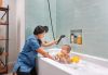 DELTA Universal Showering Components H2OKINETIC In2ition 5-Setting Two-in-One Shower — Matte Black