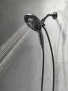DELTA Universal Showering Components H2OKINETIC In2ition 5-Setting Two-in-One Shower — Matte Black