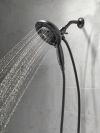 DELTA Universal Showering Components H2OKINETIC In2ition 5-Setting Two-in-One Shower — Matte Black