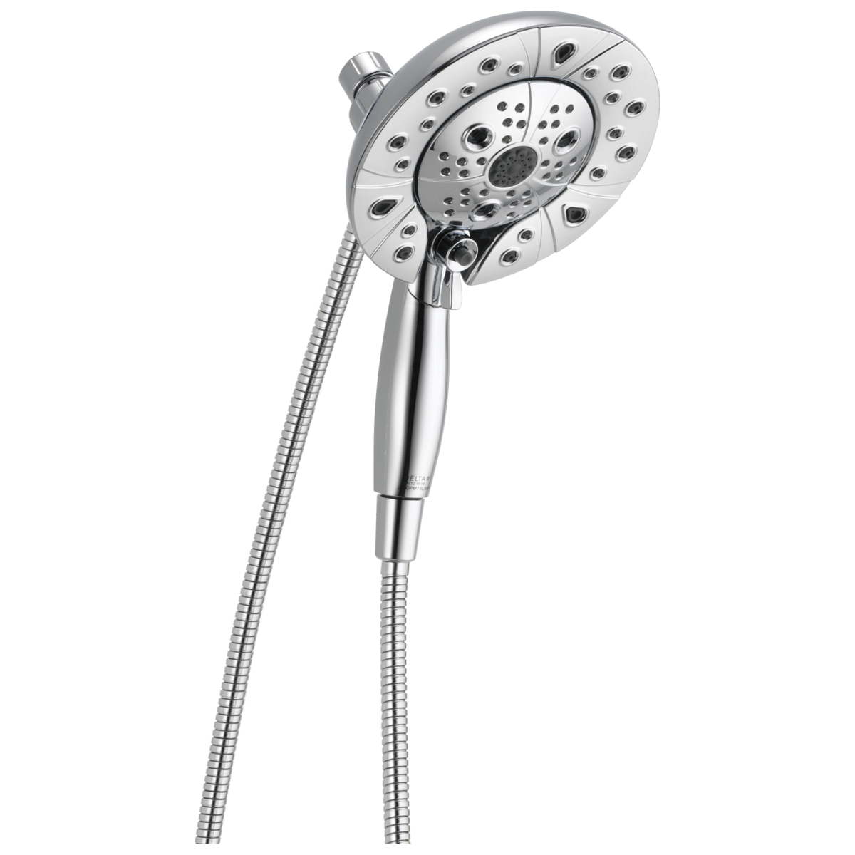DELTA Universal Showering Components H2OKINETIC In2ition 5-Setting Two-in-One Shower — Chrome