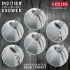 DELTA Universal Showering Components H2OKINETIC In2ition 5-Setting Two-in-One Shower — Chrome