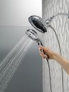 DELTA Universal Showering Components H2OKINETIC In2ition 5-Setting Two-in-One Shower — Chrome
