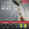DELTA Universal Showering Components H2OKINETIC In2ition 5-Setting Two-in-One Shower — Polished Nickel