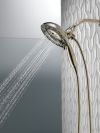 DELTA Universal Showering Components H2OKINETIC In2ition 5-Setting Two-in-One Shower — Polished Nickel
