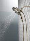 DELTA Universal Showering Components H2Okinetic In2ition 5-Setting Two-In-One Shower — Lumicoat® Polished Nickel