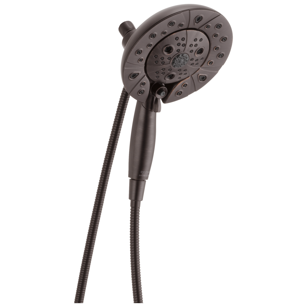 DELTA Universal Showering Components H2OKINETIC In2ition 5-Setting Two-in-One Shower — Venetian Bronze
