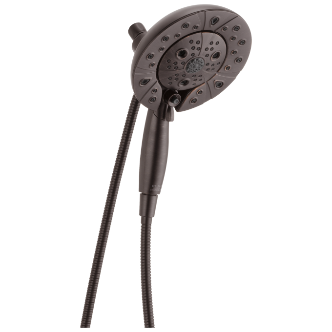 DELTA Universal Showering Components H2OKINETIC In2ition 5-Setting Two-in-One Shower — Venetian Bronze