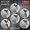 DELTA Universal Showering Components H2OKINETIC In2ition 5-Setting Two-in-One Shower — Venetian Bronze