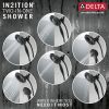 DELTA Universal Showering Components In2ition HSSH 1.75 GPM 4-Setting — Matte Black
