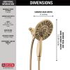 DELTA Universal Showering Components In2ition HSSH 1.75 GPM 4-Setting — Champagne Bronze