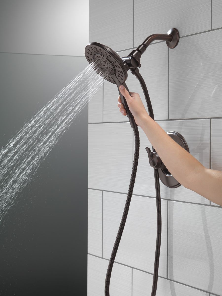 DELTA Universal Showering Components In2ition HSSH 1.75 GPM 4-Setting — Venetian Bronze
