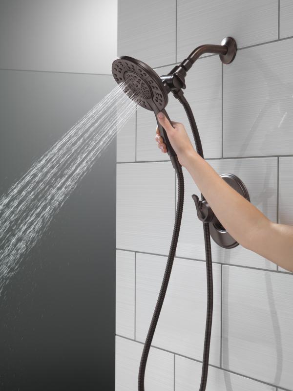 DELTA Universal Showering Components In2ition HSSH 1.75 GPM 4-Setting — Venetian Bronze