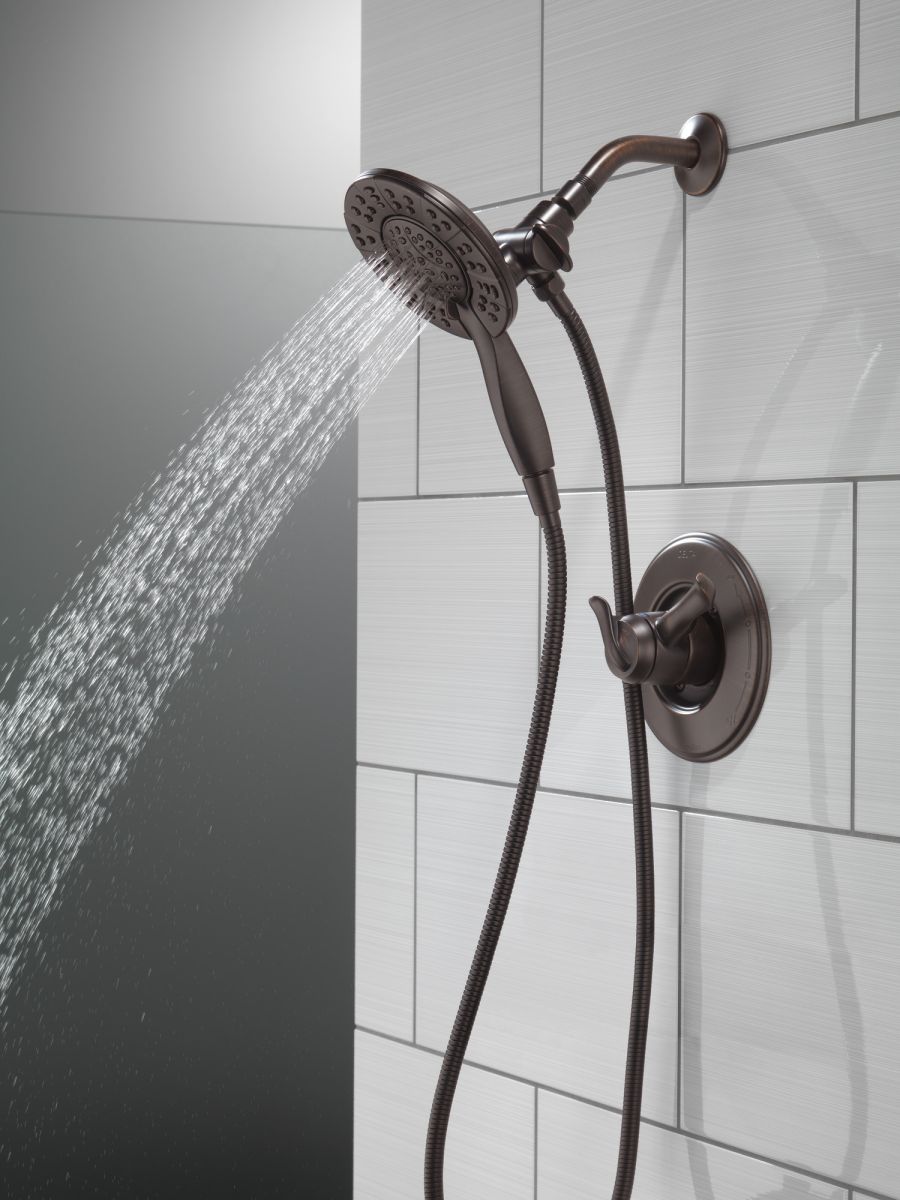 DELTA Universal Showering Components In2ition HSSH 1.75 GPM 4-Setting — Venetian Bronze