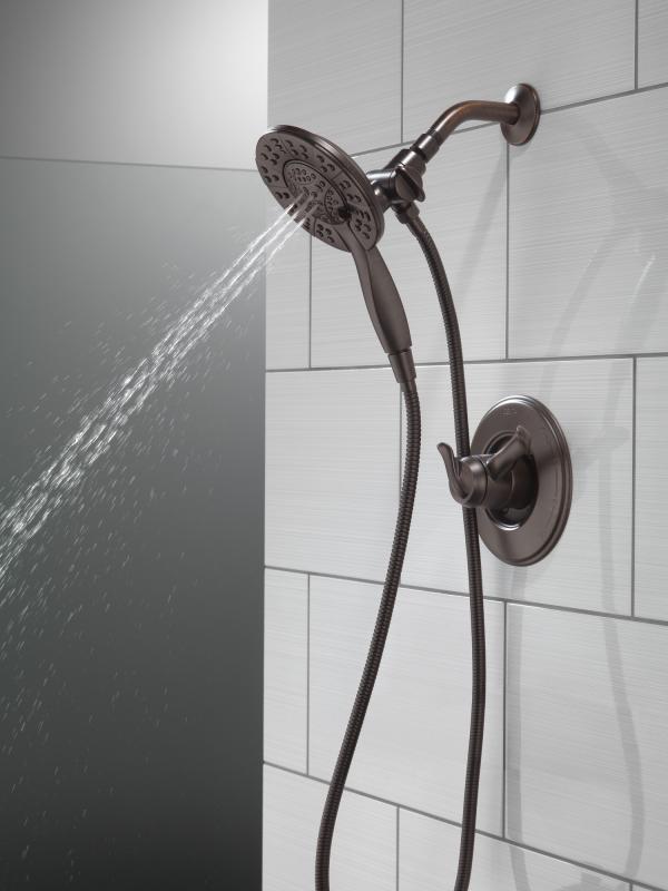 DELTA Universal Showering Components In2ition HSSH 1.75 GPM 4-Setting — Venetian Bronze