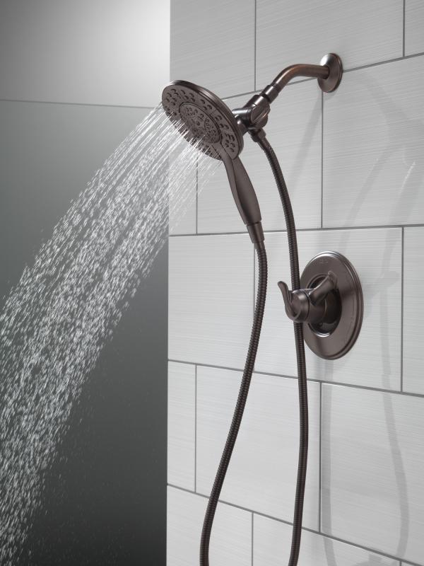 DELTA Universal Showering Components In2ition HSSH 1.75 GPM 4-Setting — Venetian Bronze