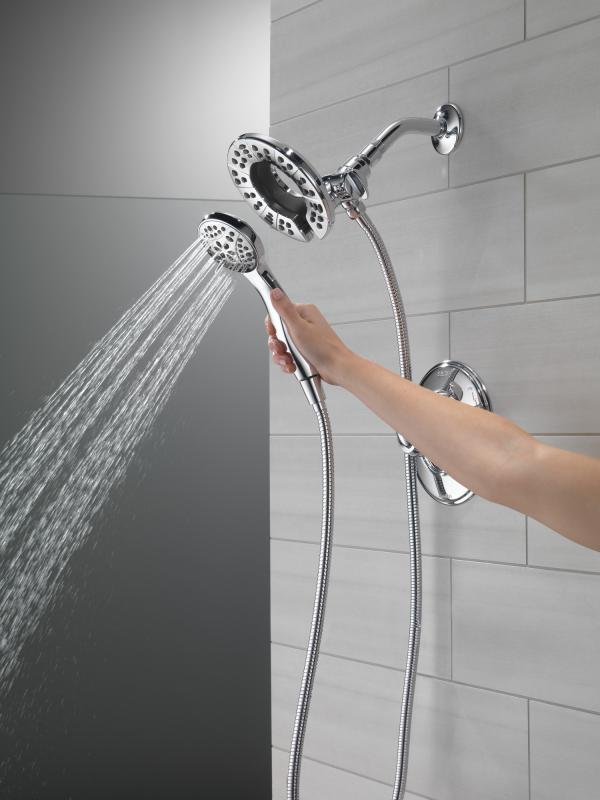 DELTA Universal Showering Components In2ition HSSH 1.75 GPM 4-Setting — Chrome