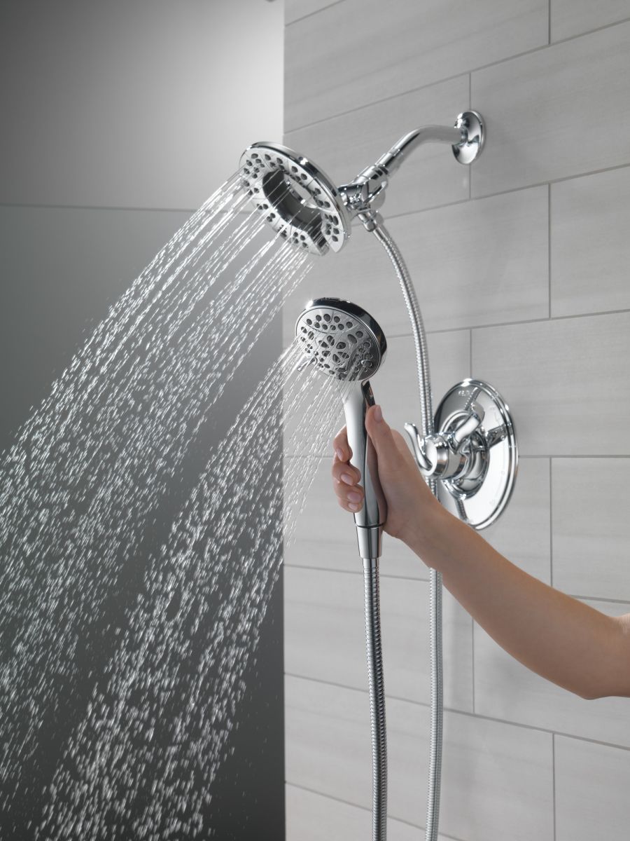 DELTA Universal Showering Components In2ition HSSH 1.75 GPM 4-Setting — Chrome