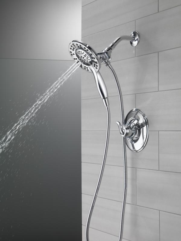 DELTA Universal Showering Components In2ition HSSH 1.75 GPM 4-Setting — Chrome