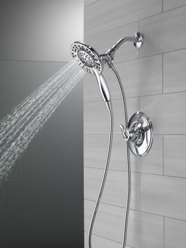 DELTA Universal Showering Components In2ition HSSH 1.75 GPM 4-Setting — Chrome