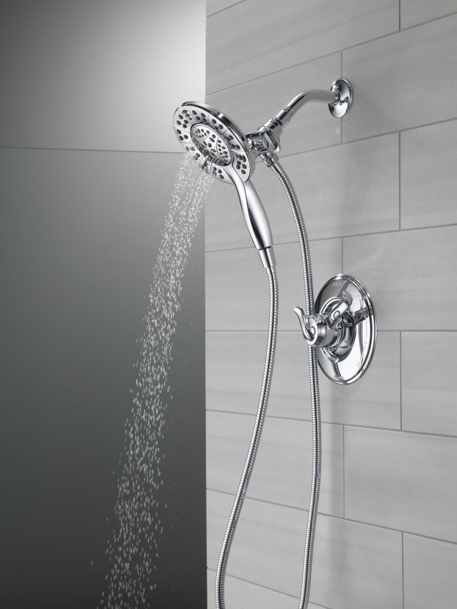 DELTA Universal Showering Components In2ition HSSH 1.75 GPM 4-Setting — Chrome
