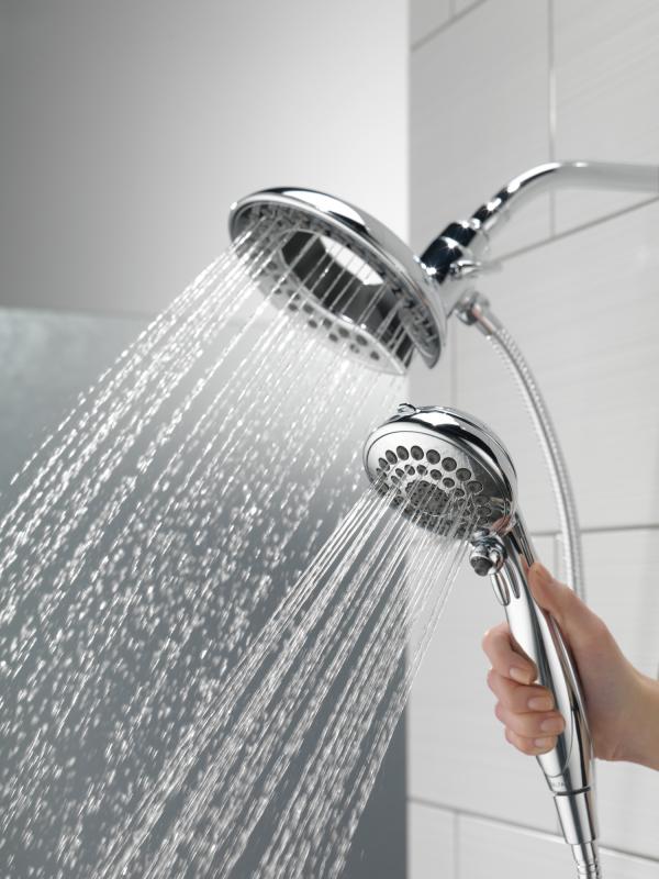 DELTA Universal Showering Components In2ition HSSH 2.5 GPM 5-Setting — Chrome
