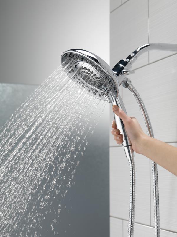 DELTA Universal Showering Components In2ition HSSH 2.5 GPM 5-Setting — Chrome