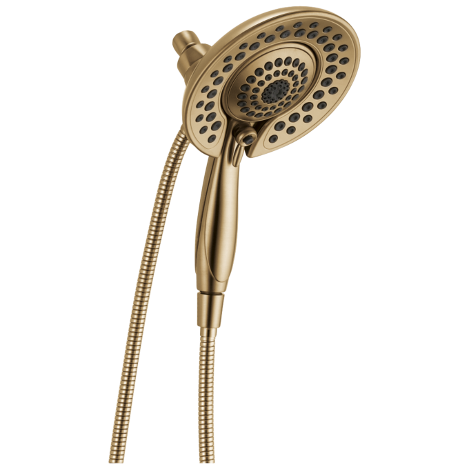 DELTA Universal Showering Components In2ition 5-Setting Two-in-One Shower — Champagne Bronze