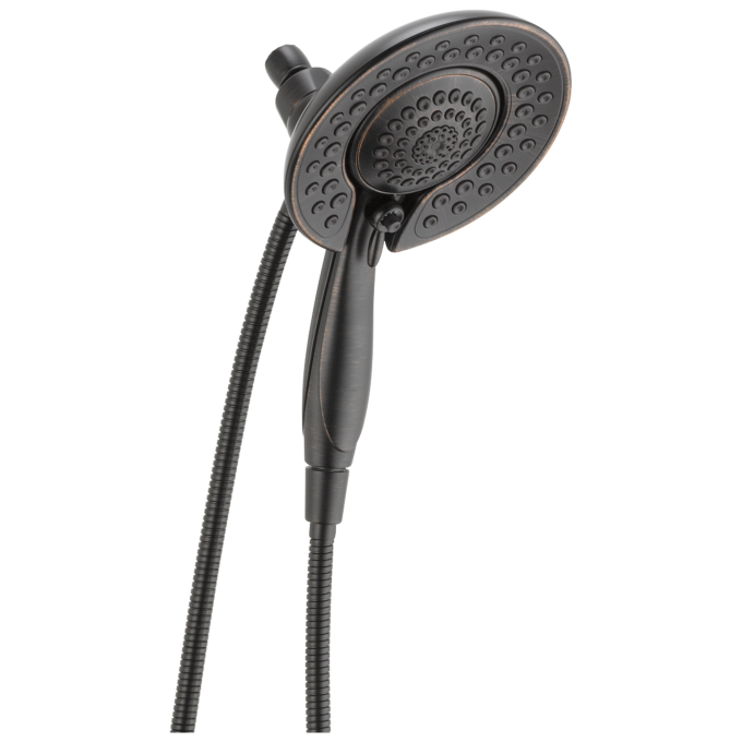 DELTA Universal Showering Components In2ition 5-Setting Two-in-One Shower — Venetian Bronze
