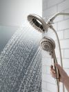 DELTA Universal Showering Components In2ition 5-Setting Two-in-One Shower — Stainless