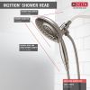 DELTA Universal Showering Components In2ition 5-Setting Two-in-One Shower — Stainless